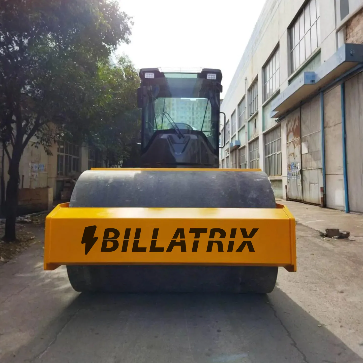 BILLATRIX YC-10T Тяжелый дорожный вибрационный каток с кабиной 10 тонн 
