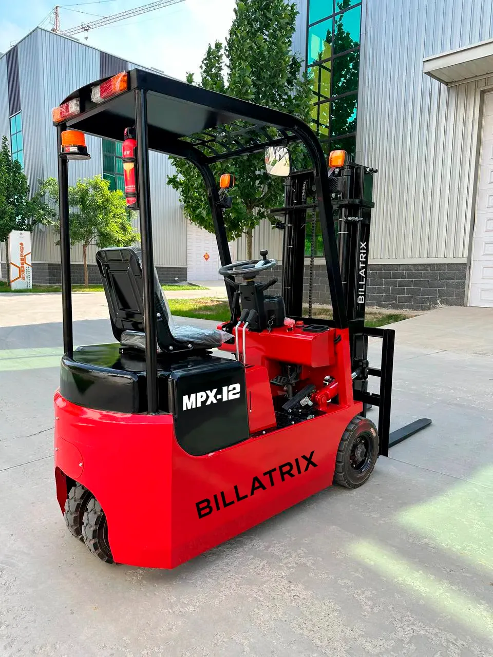 BILLATRIX MPX-12 Вилочный электрический погрузчик, грузоподъемность 1200 кг, 2.5 метра