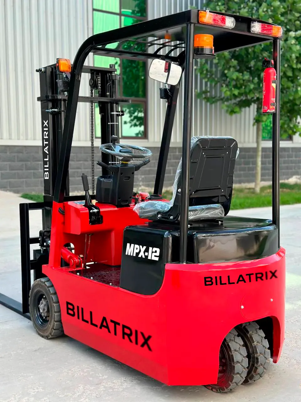 BILLATRIX MPX-12 Вилочный электрический погрузчик, грузоподъемность 1200 кг, 2.5 метра