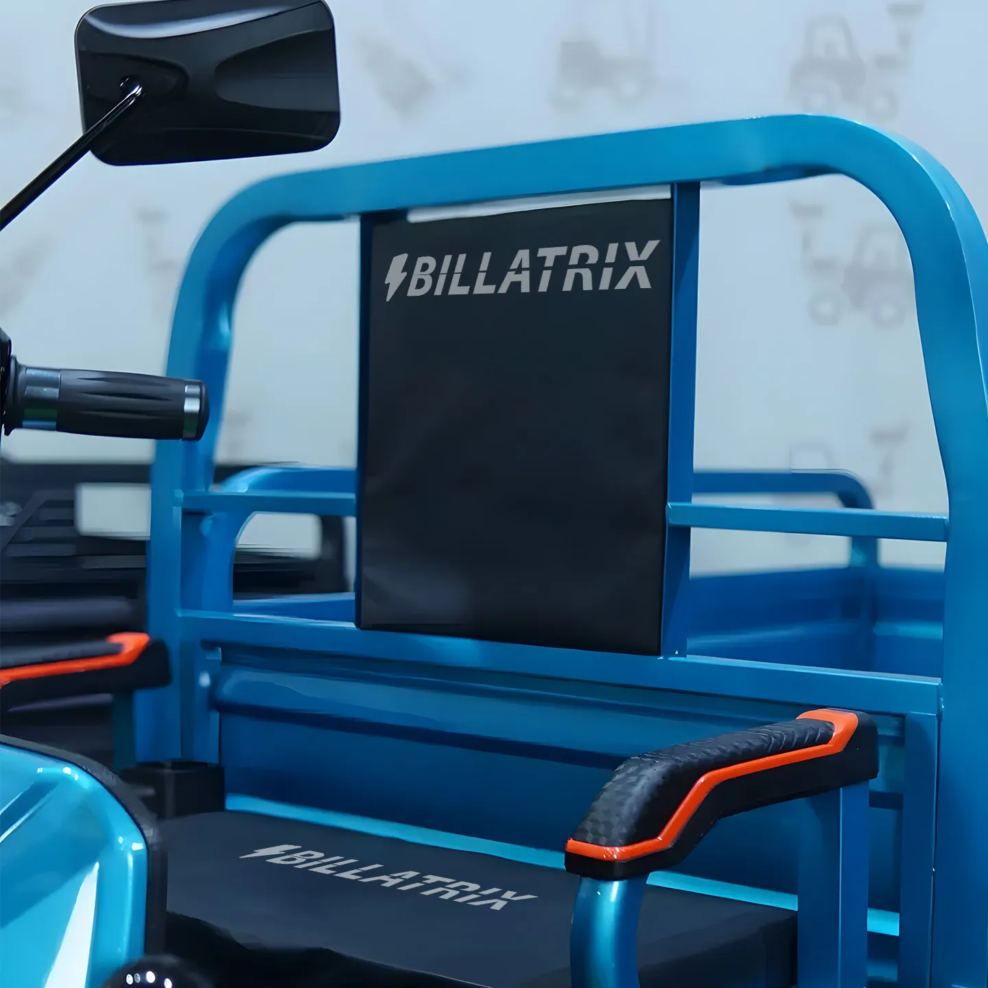 BILLATRIX TRC1500K, электрический трицикл, грузоподъемность 1000кг, с гидробортом