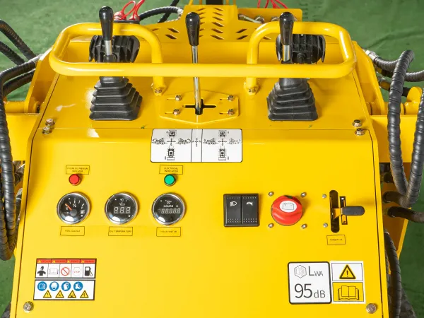 BILLATRIX YH-380C Гусеничный бензиновый мини-погрузчик