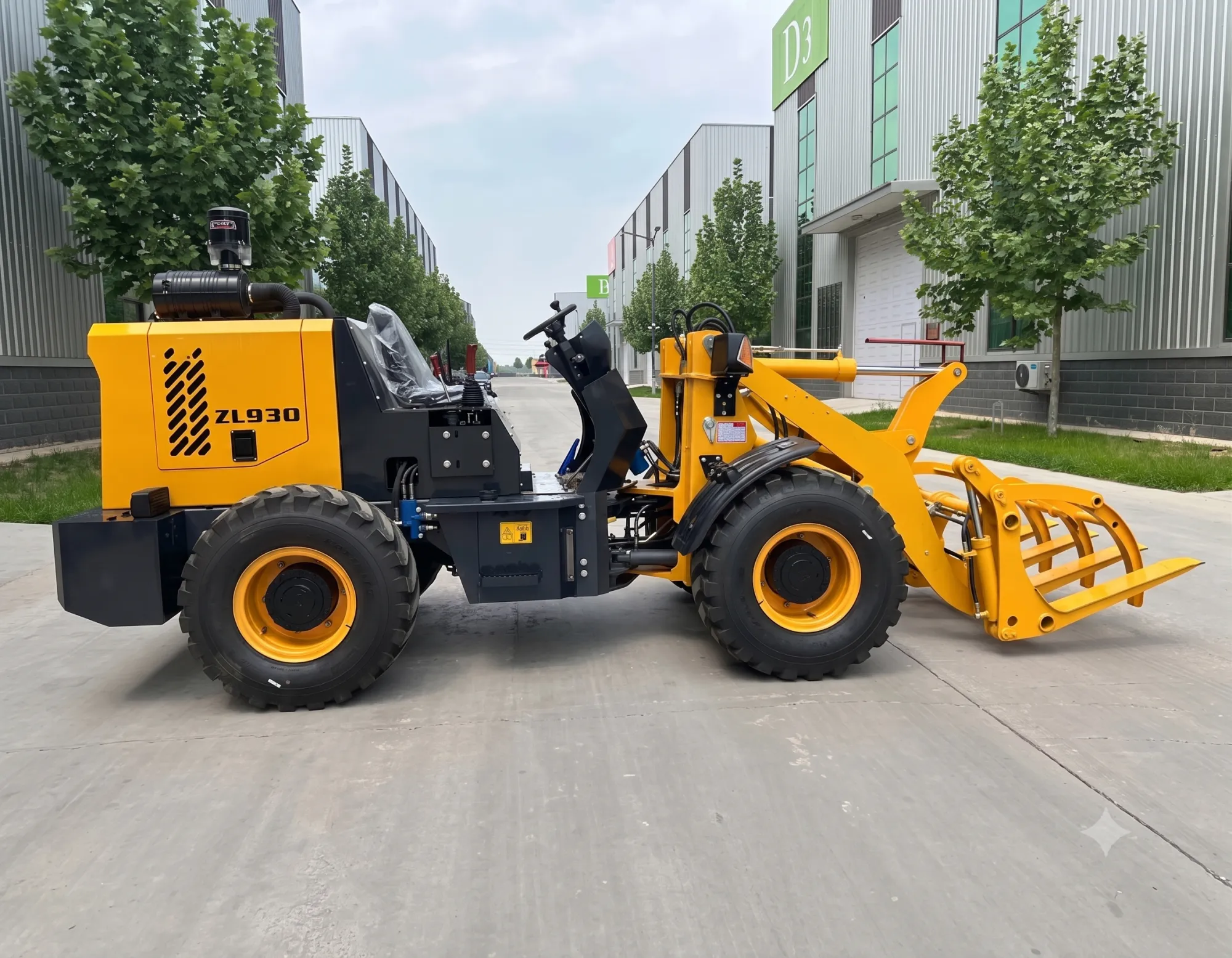 BILLATRIX ZL-930A Сельскохозяйственный фронтальный дизельный погрузчик, грузоподъемность 1000 кг